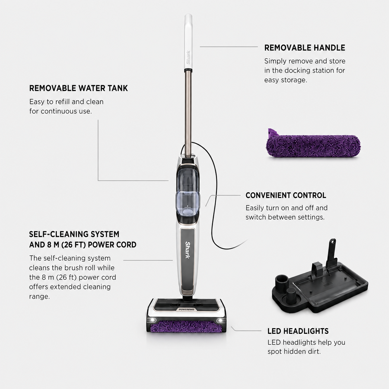 SteamGlide 3-in-1 Floor Cleaner